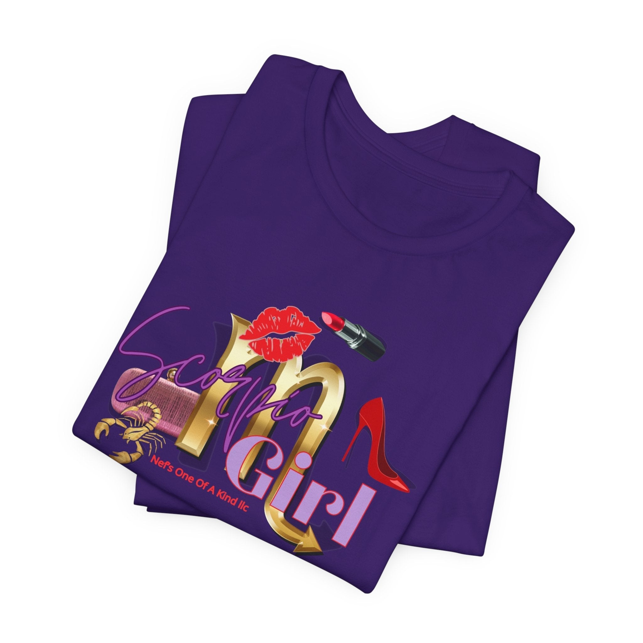 Unisex Scorpio Girl lipstick Tee